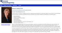 Desktop Screenshot of forensicpsycholinguistics.com