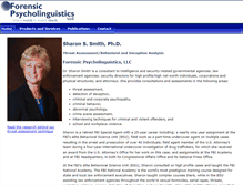 Tablet Screenshot of forensicpsycholinguistics.com